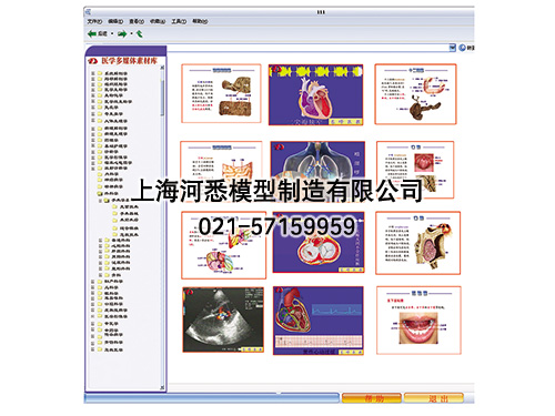 医学多媒体素材库及教学平台