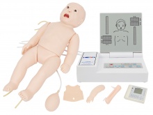 高级全功能婴儿模拟人（急救+护理+听诊）
