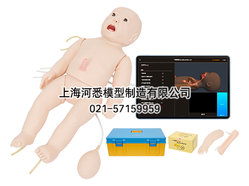 高级新生儿心肺复苏气管插管护理模拟人