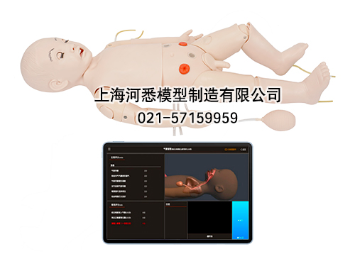 高级一岁儿童心肺复苏气管插管护理模拟人